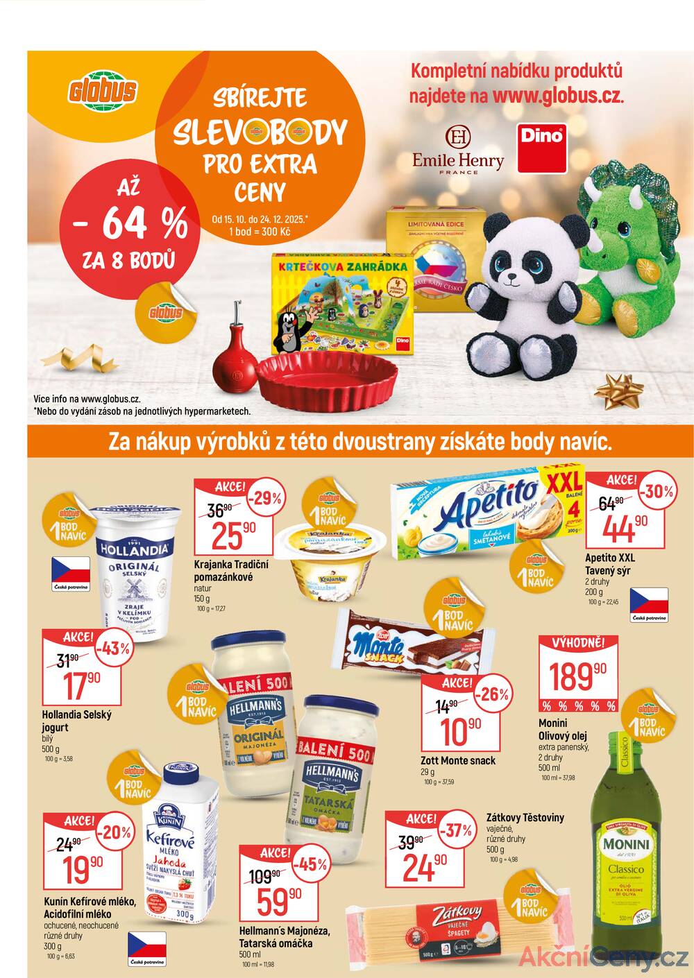 Leták Globus - Akční leták Globus 22.10. - 27.10.2025 - Globus Praha - Čakovice - strana 12