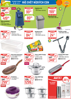 Akční leták Globus 22.10. - 27.10.2025 - Globus Praha - Čakovice