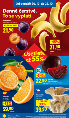 Lidl od 20.10. do 22.10.2025