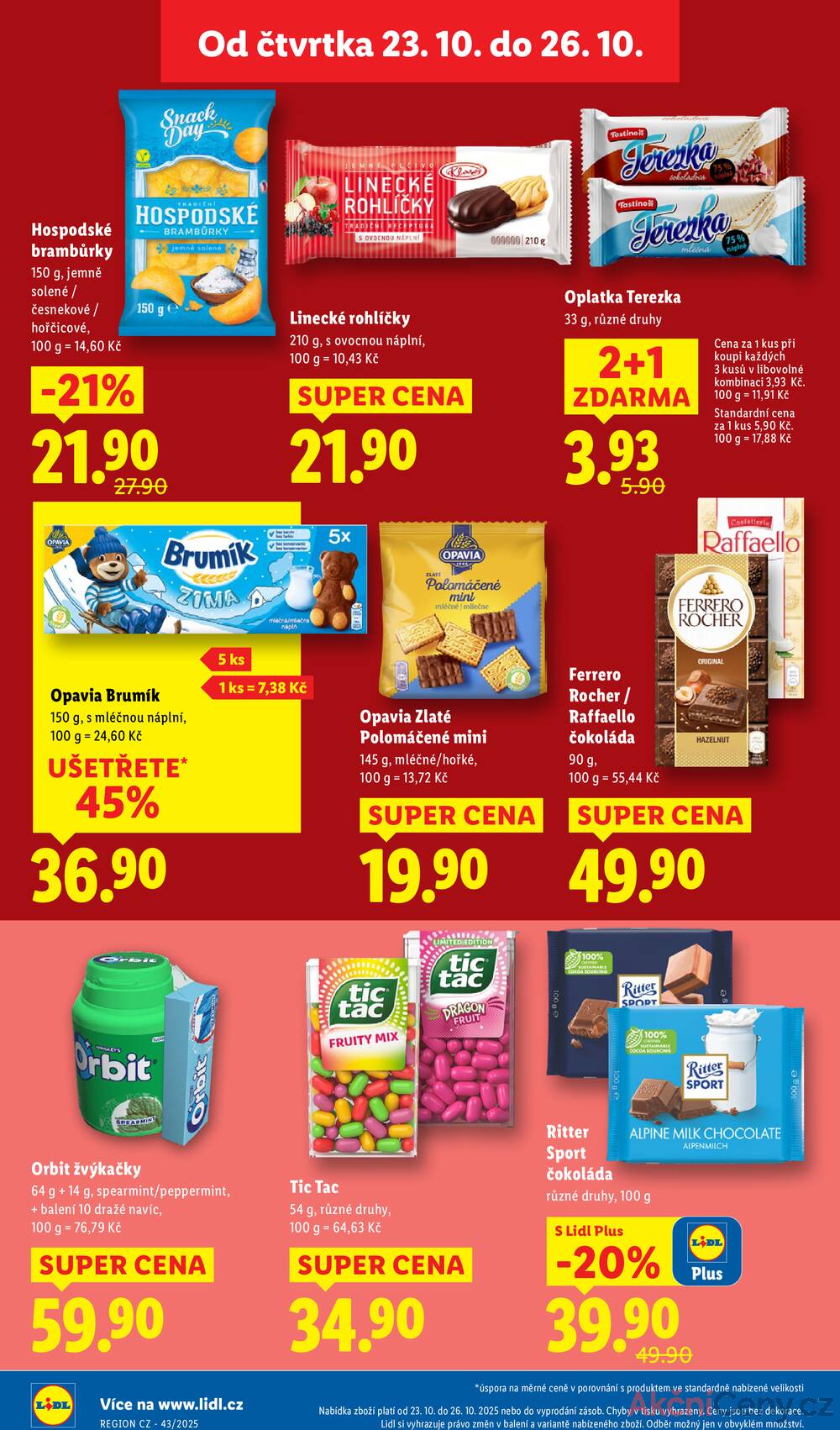 Leták Lidl - Lidl Čtvrtek od 23.10. do 26.10.2025 - strana 22