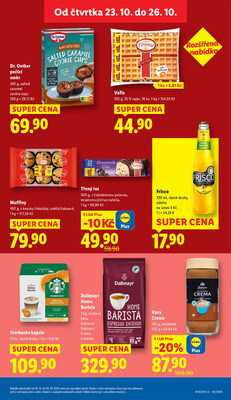 Lidl Čtvrtek od 23.10. do 26.10.2025