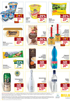Billa malý leták od 22.10. do 28.10.2025