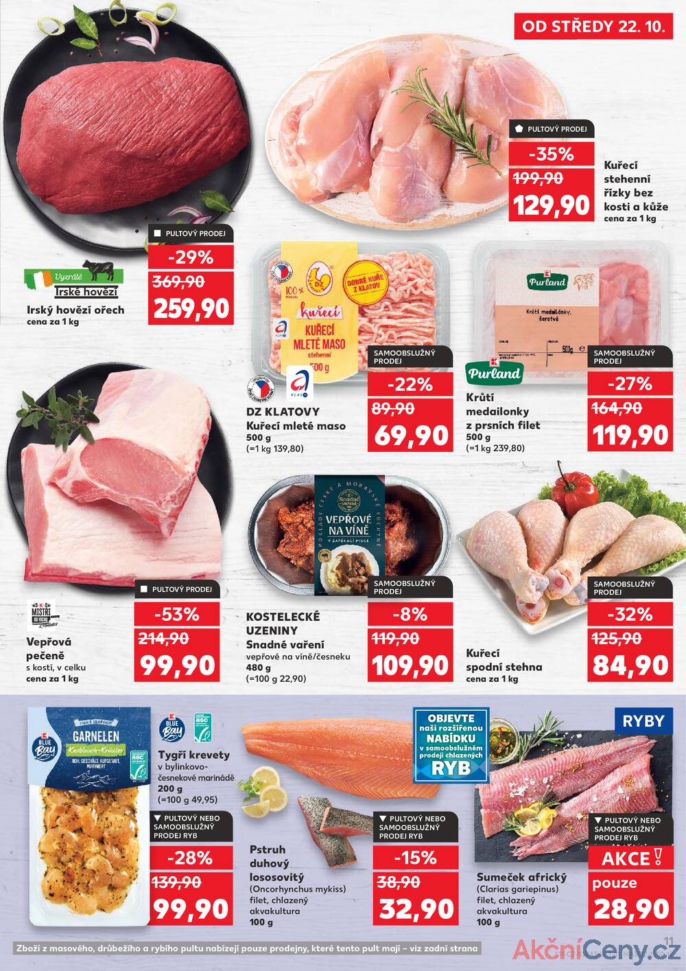 Leták Kaufland - Kaufland 22.10. - 27.10. - Kaufland - Prachatice - strana 11