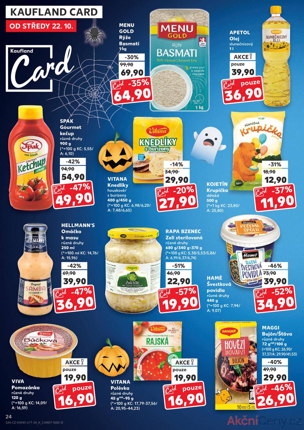 Leták Kaufland - Kaufland 22.10. - 27.10. - Kaufland - Prachatice - strana 24