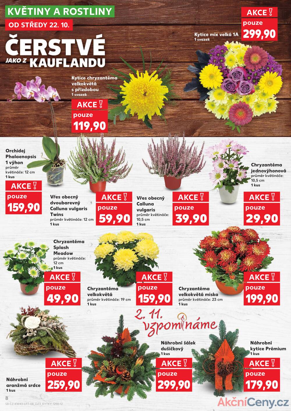 Leták Kaufland - Kaufland 22.10. - 27.10. - Kaufland - Praha 6 (Podbaba) - strana 8