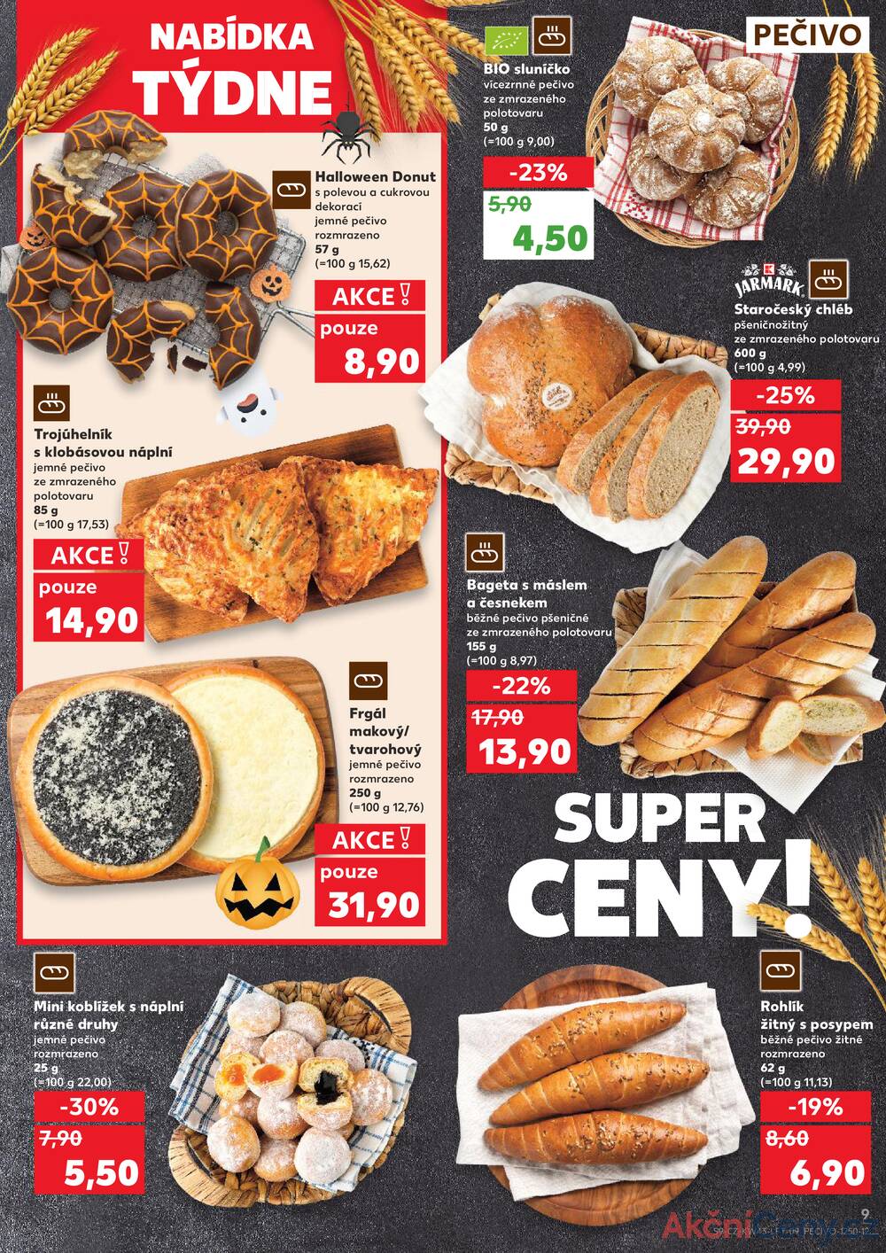 Leták Kaufland - Kaufland 22.10. - 27.10. - Kaufland - Praha 6 (Podbaba) - strana 9