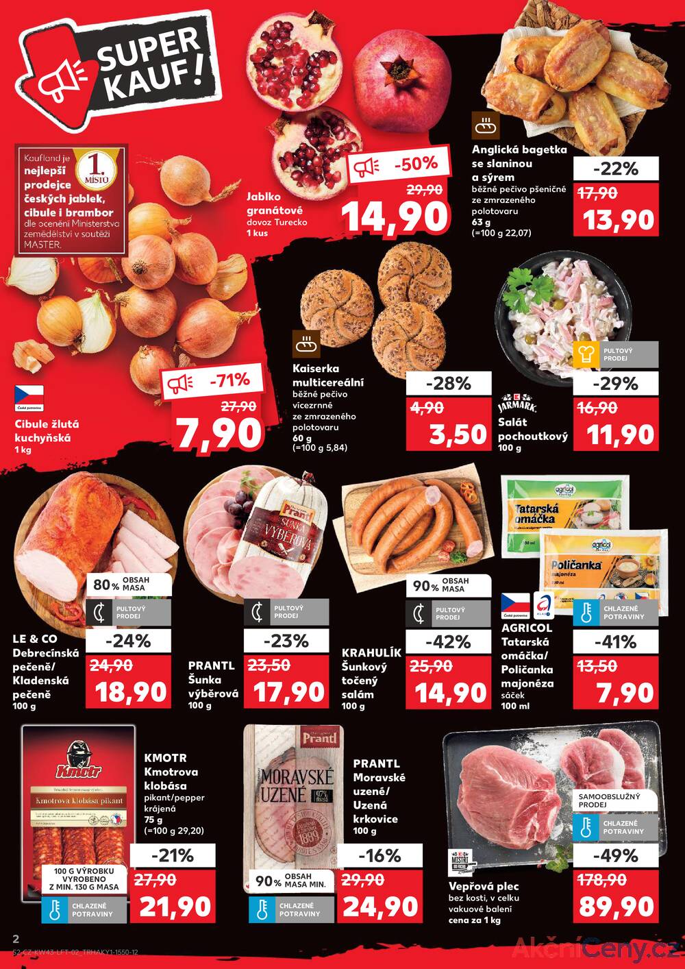 Leták Kaufland - Kaufland 22.10. - 27.10. - Kaufland - Praha 12 (Modřany) - strana 2