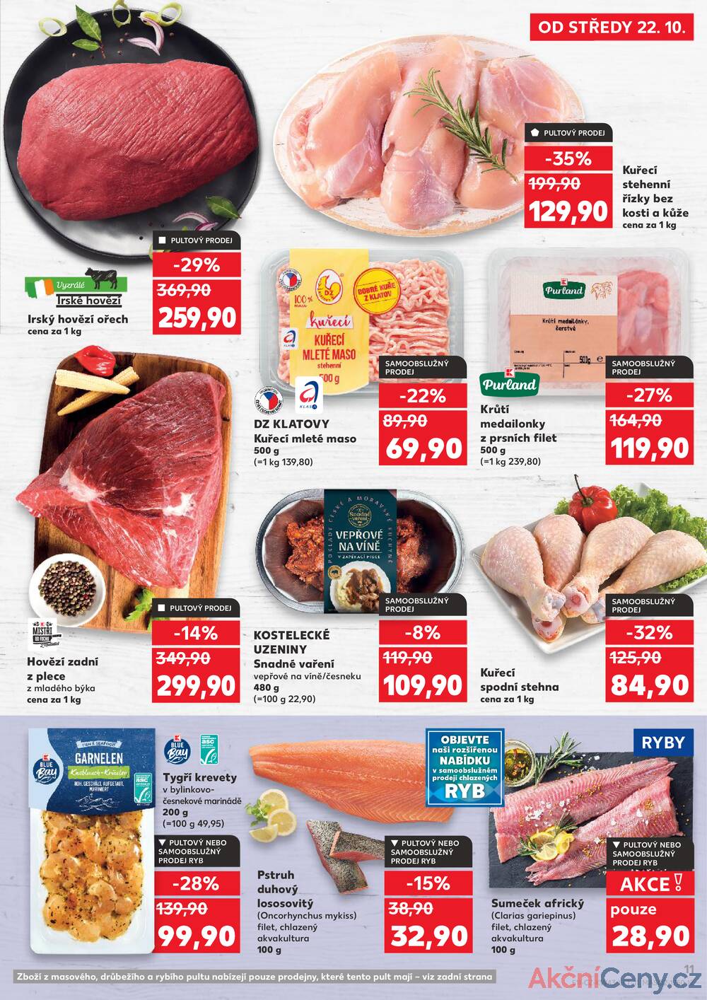 Leták Kaufland - Kaufland 22.10. - 27.10. - Kaufland - Mladá Boleslav - strana 11