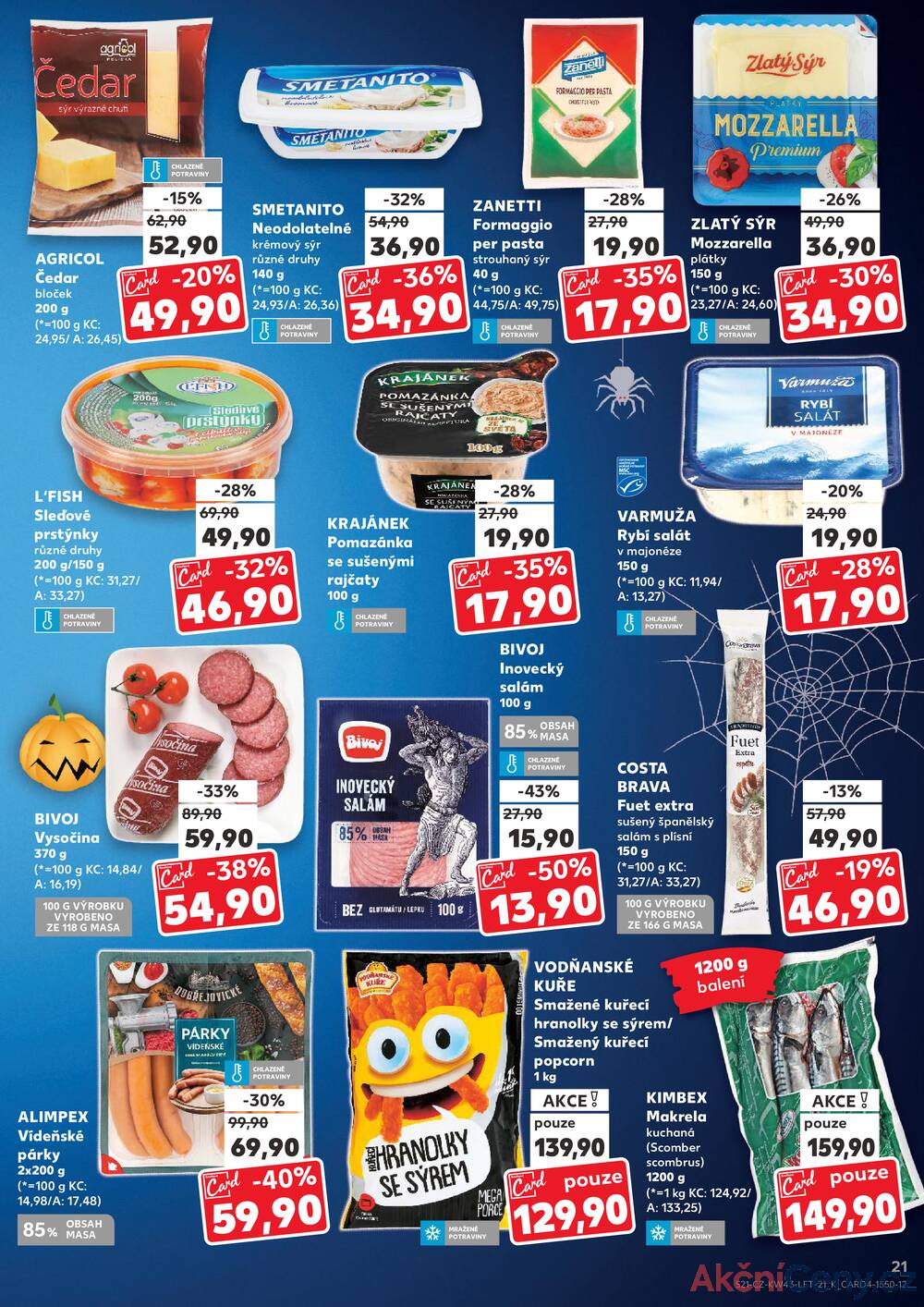 Leták Kaufland - Kaufland 22.10. - 27.10. - Kaufland - Prostějov (Okružní ulice) - strana 21