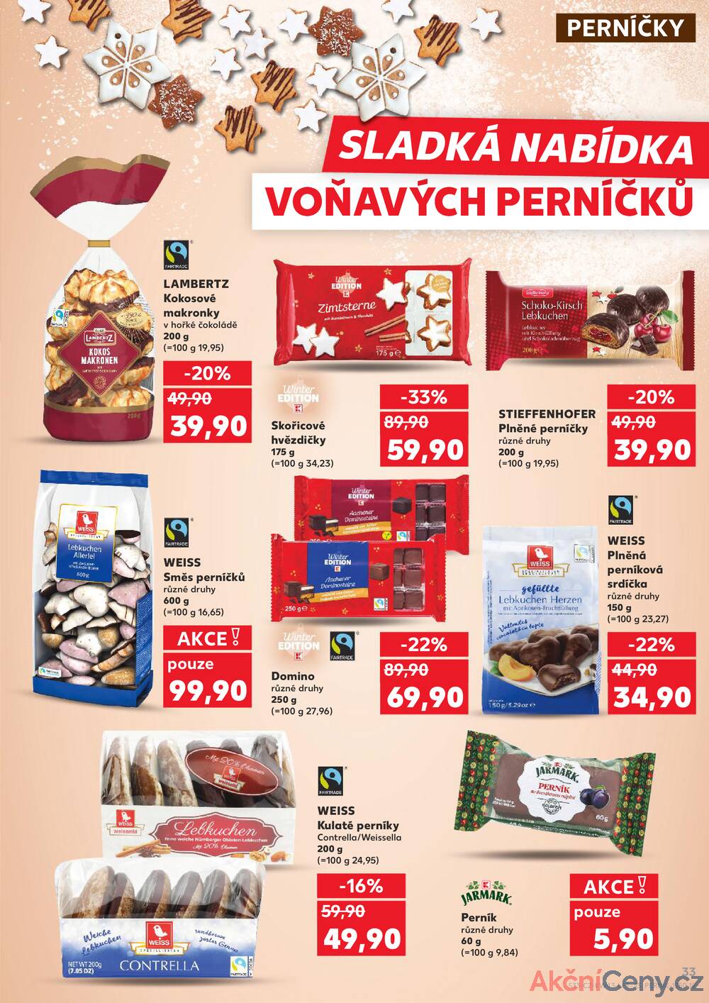 Leták Kaufland - Kaufland 22.10. - 27.10. - Kaufland - Prostějov (Okružní ulice) - strana 33