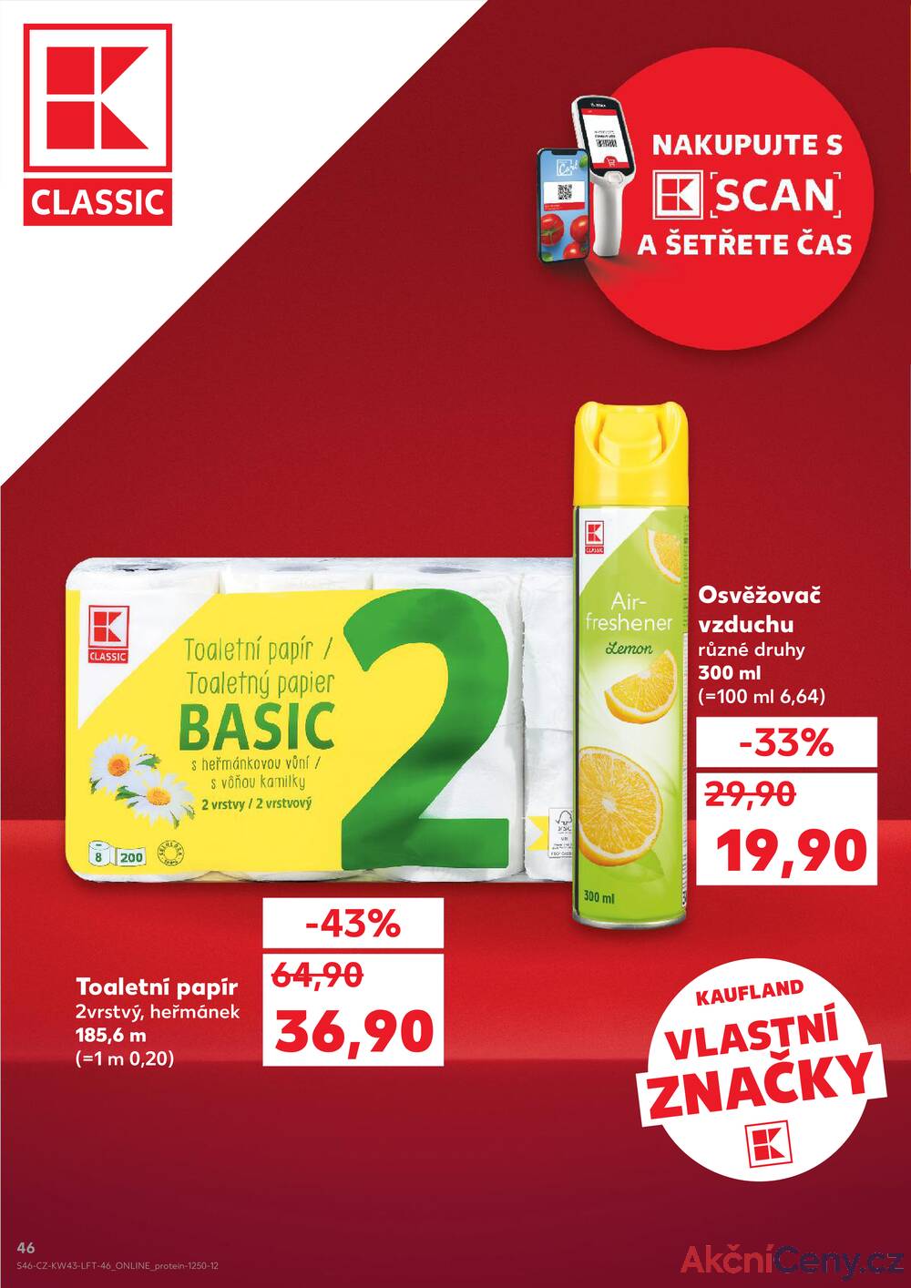 Leták Kaufland - Kaufland 22.10. - 27.10. - Kaufland - Prostějov (Okružní ulice) - strana 46