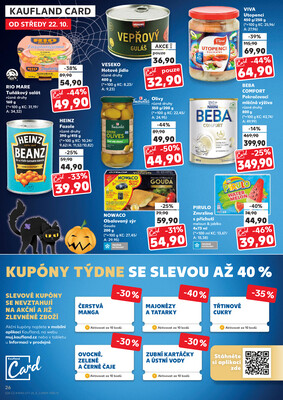 Kaufland 22.10. - 27.10. - Kaufland - Prostějov (Okružní ulice)