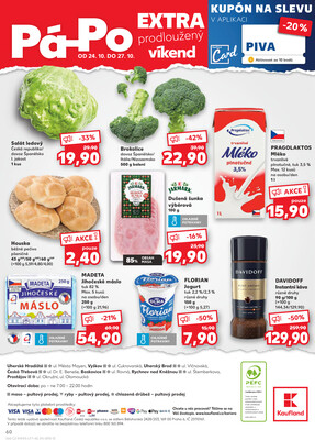 Kaufland 22.10. - 27.10. - Kaufland - Prostějov (Okružní ulice)