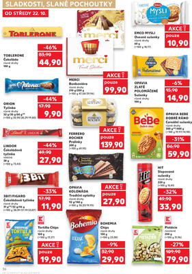 Kaufland 22.10. - 27.10. - Kaufland - Boskovice