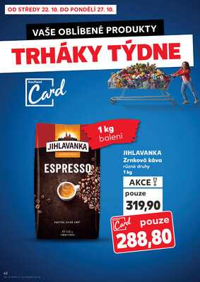 Kaufland 22.10. - 27.10. - Kaufland - Boskovice