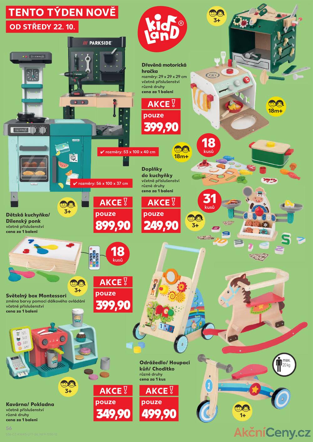 Leták Kaufland - Kaufland 22.10. - 27.10. - Kaufland - Benešov - strana 56