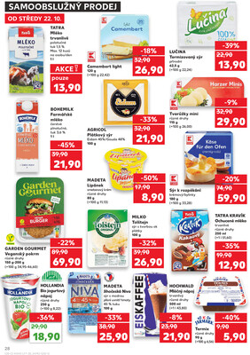 Kaufland 22.10. - 27.10. - Kaufland - Český Krumlov