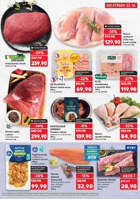 Kaufland 22.10. - 27.10. - Kaufland Humpolec