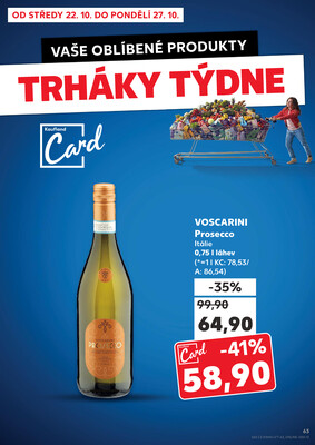 Kaufland 22.10. - 27.10. - Kaufland - Karviná