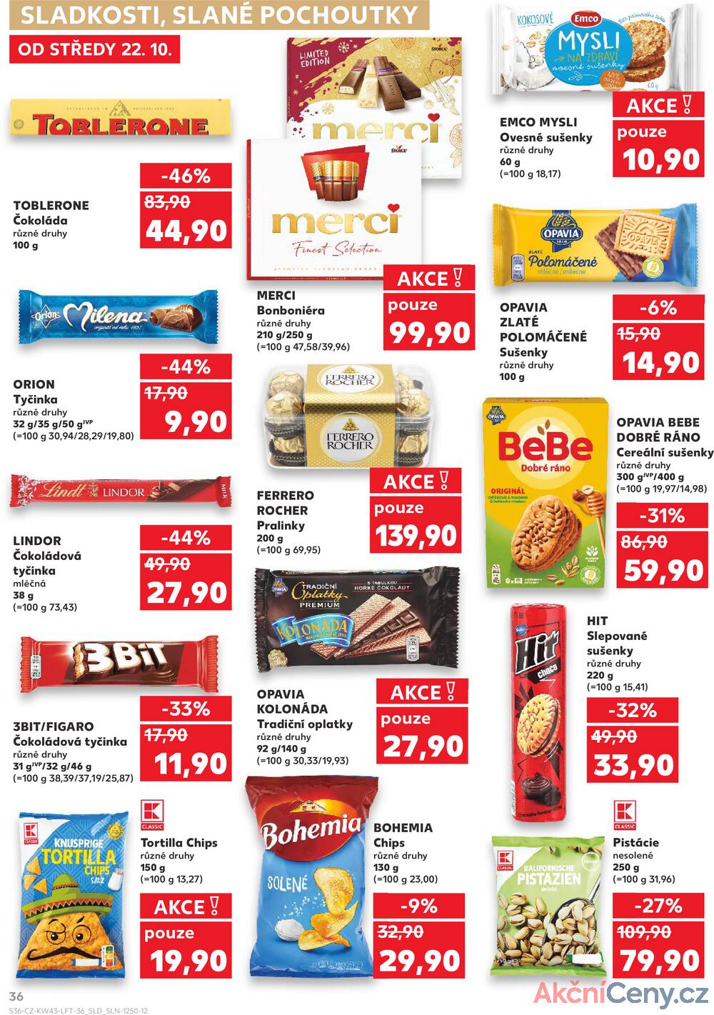 Leták Kaufland - Kaufland 22.10. - 27.10. - Kaufland - Brno - Židenice - strana 36
