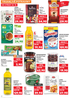 Kaufland 22.10. - 27.10. - Kaufland - Havířov (U Stadionu)