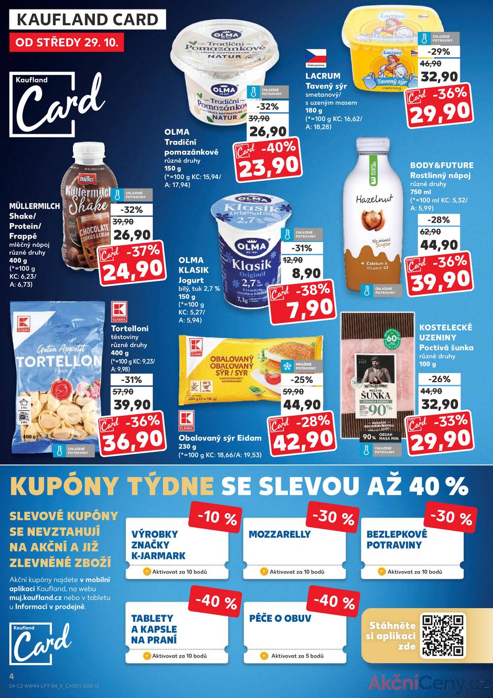 Leták Kaufland - Kaufland 28.10. - 4.11. - Kaufland - Cheb - strana 4