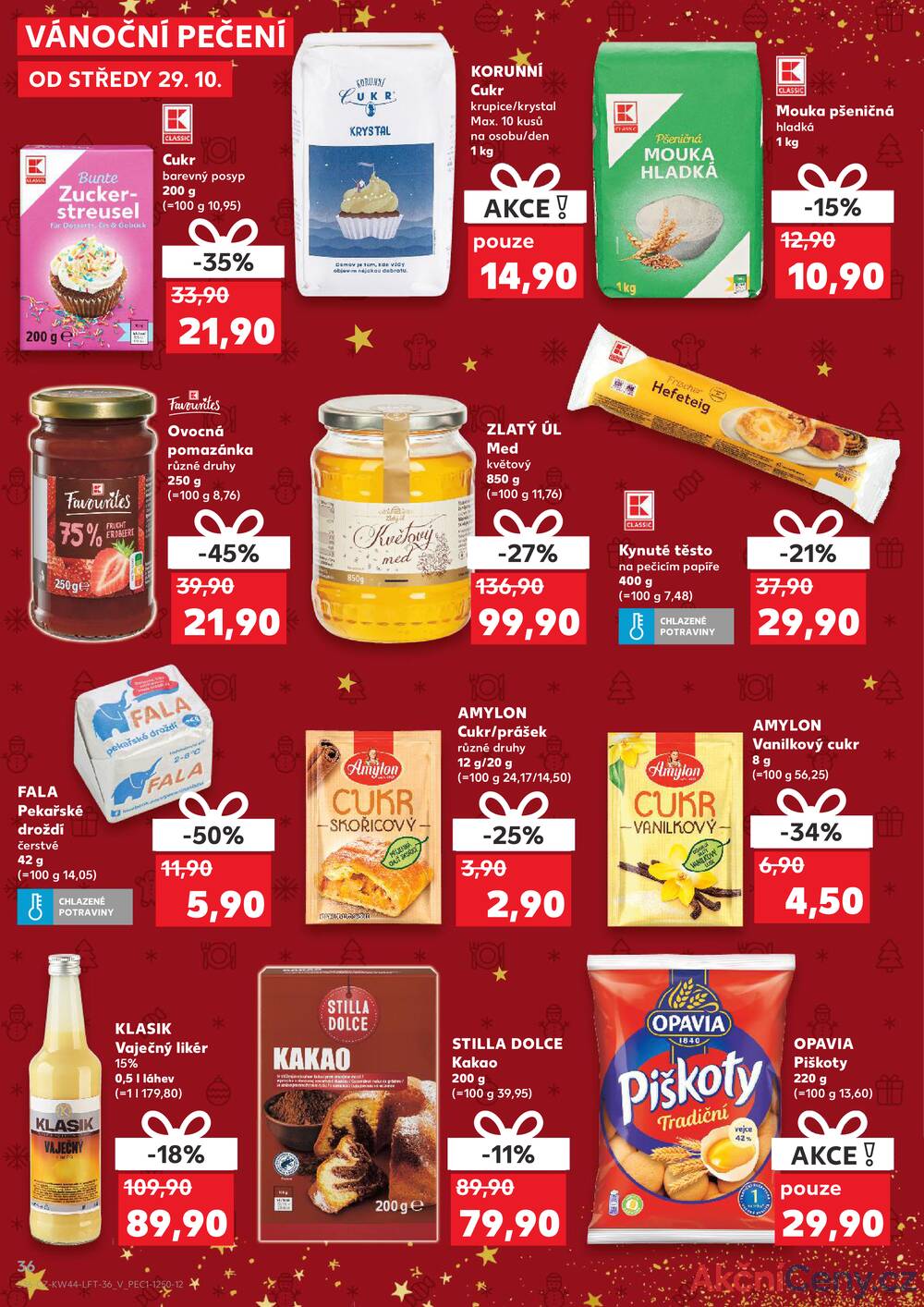 Leták Kaufland - Kaufland 28.10. - 4.11. - Kaufland - Cheb - strana 36