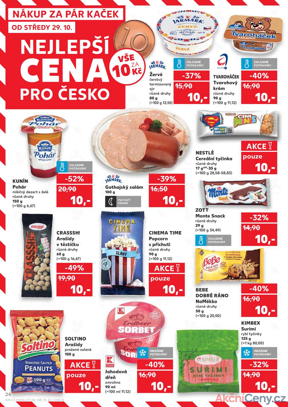 Leták Kaufland - Kaufland 28.10. - 4.11. - Kaufland - Písek - strana 24 Leták Kaufland - Kaufland 28.10. - 4.11. - Kaufland - Písek - strana 24