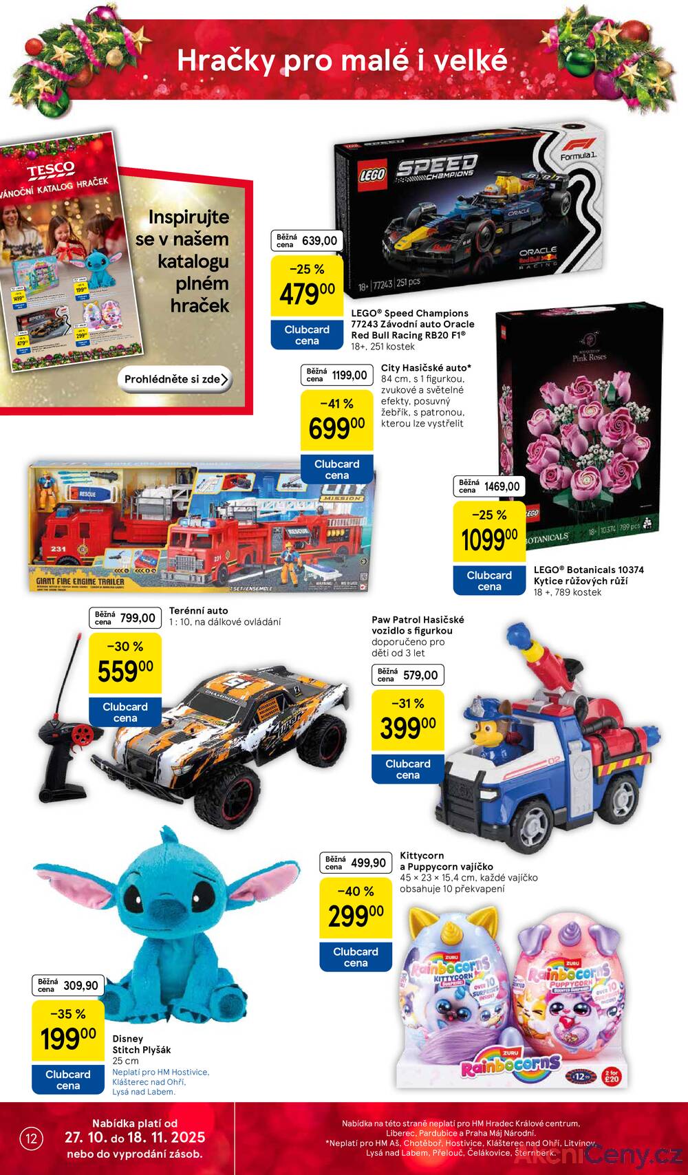 Leták Tesco - Tesco malé hypermarkety od 29.10. do 4.11.2025 - strana 12 Leták Tesco - Tesco malé hypermarkety od 29.10. do 4.11.2025 - strana 12