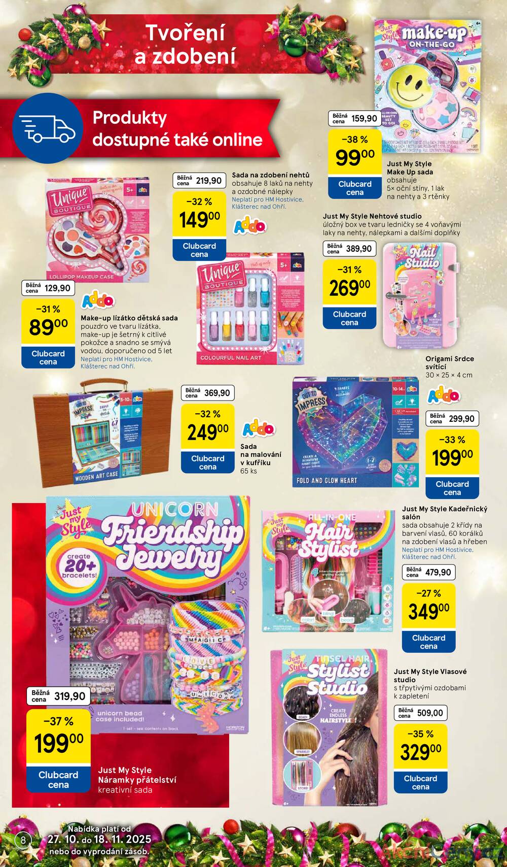 Leták Tesco - Tesco SPECIÁL velké hypermarkety  od 27.10. do 17.11.2025 - strana 8 Leták Tesco - Tesco SPECIÁL velké hypermarkety  od 27.10. do 17.11.2025 - strana 8