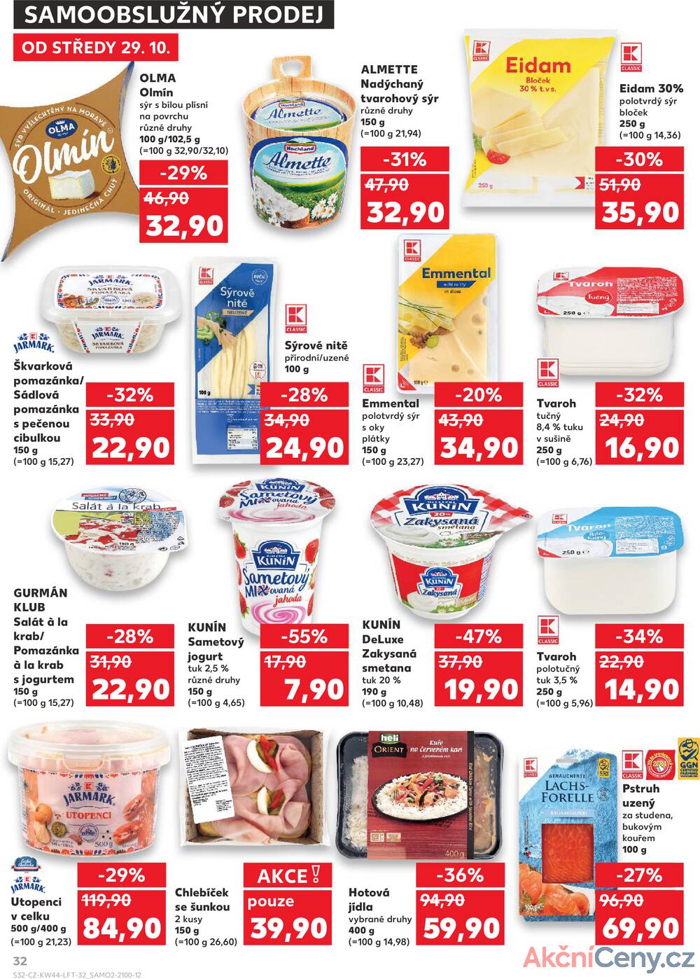 Leták Kaufland - Kaufland 28.10. - 4.11. - Kaufland - Karlovy Vary - strana 32