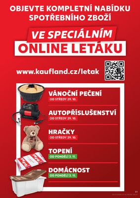 Kaufland 28.10. - 4.11. - Kaufland - Havířov (U Stadionu)