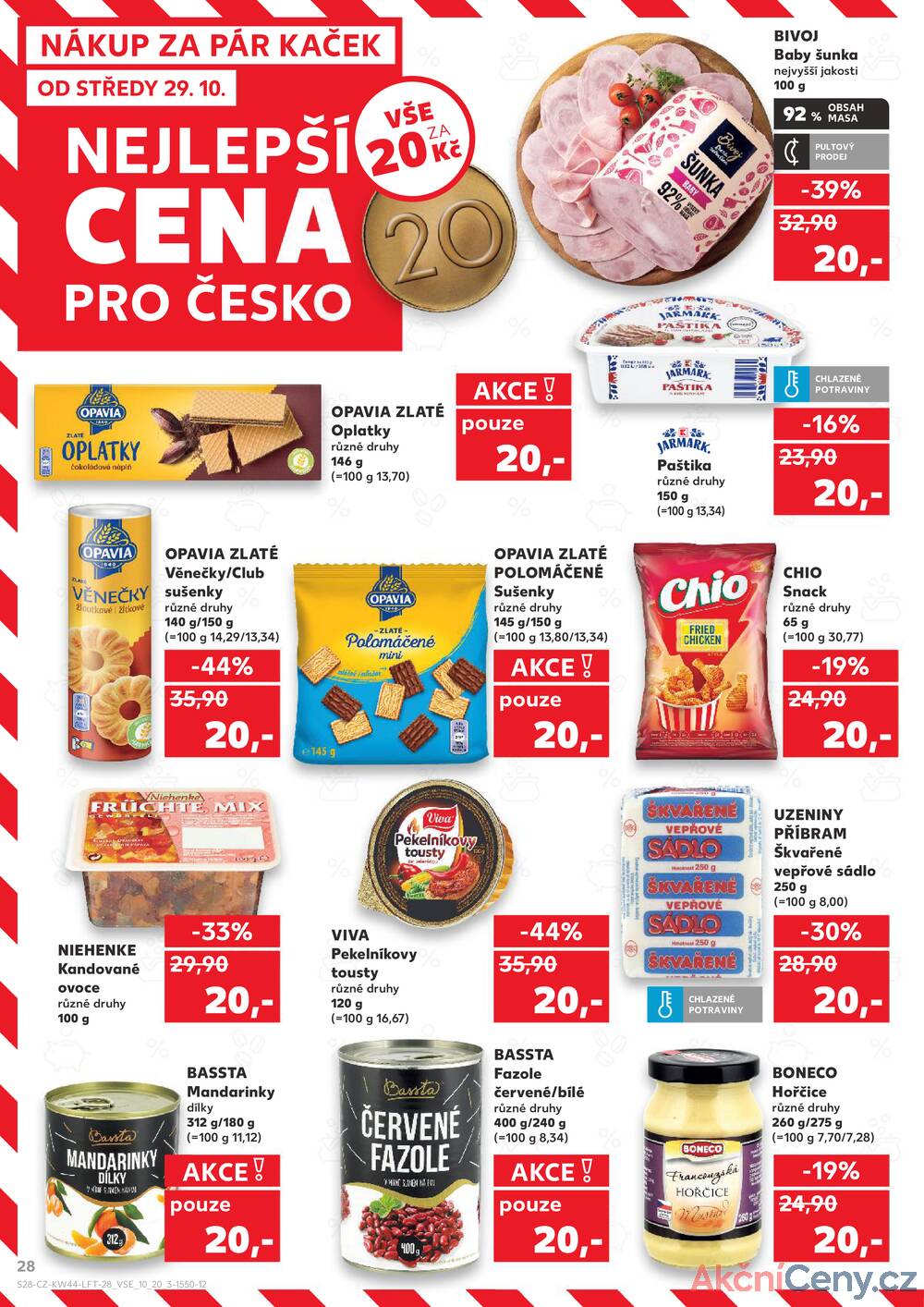 Leták Kaufland - Kaufland 28.10. - 4.11. - Kaufland - Havlíčkův Brod - strana 28 Leták Kaufland - Kaufland 28.10. - 4.11. - Kaufland - Havlíčkův Brod - strana 28