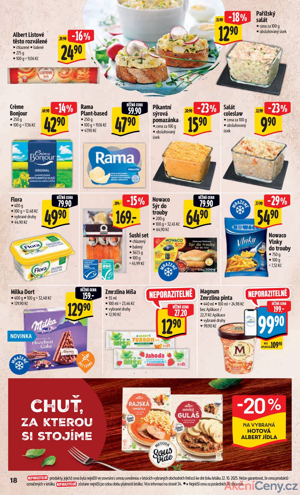 Leták Albert - Albert  Hypermarket od 29.10. do 4.11.2025 - strana 22 Leták Albert - Albert  Hypermarket od 29.10. do 4.11.2025 - strana 22