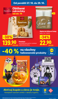 Lidl od 27.10. do 29.10.2025