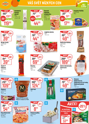 Akční leták Globus 29.10. - 4.11.2025 - Globus Praha - Zličín