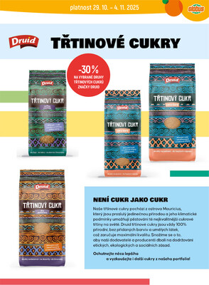 Akční leták Globus 29.10. - 4.11.2025 - Globus Praha - Zličín