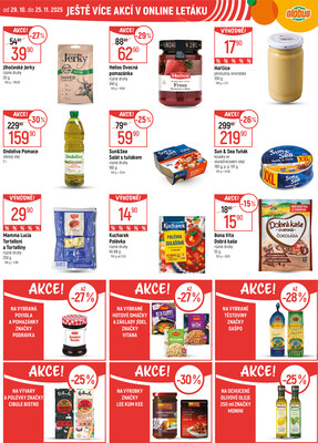 Akční leták Globus 29.10. - 4.11.2025 - Globus Praha - Zličín