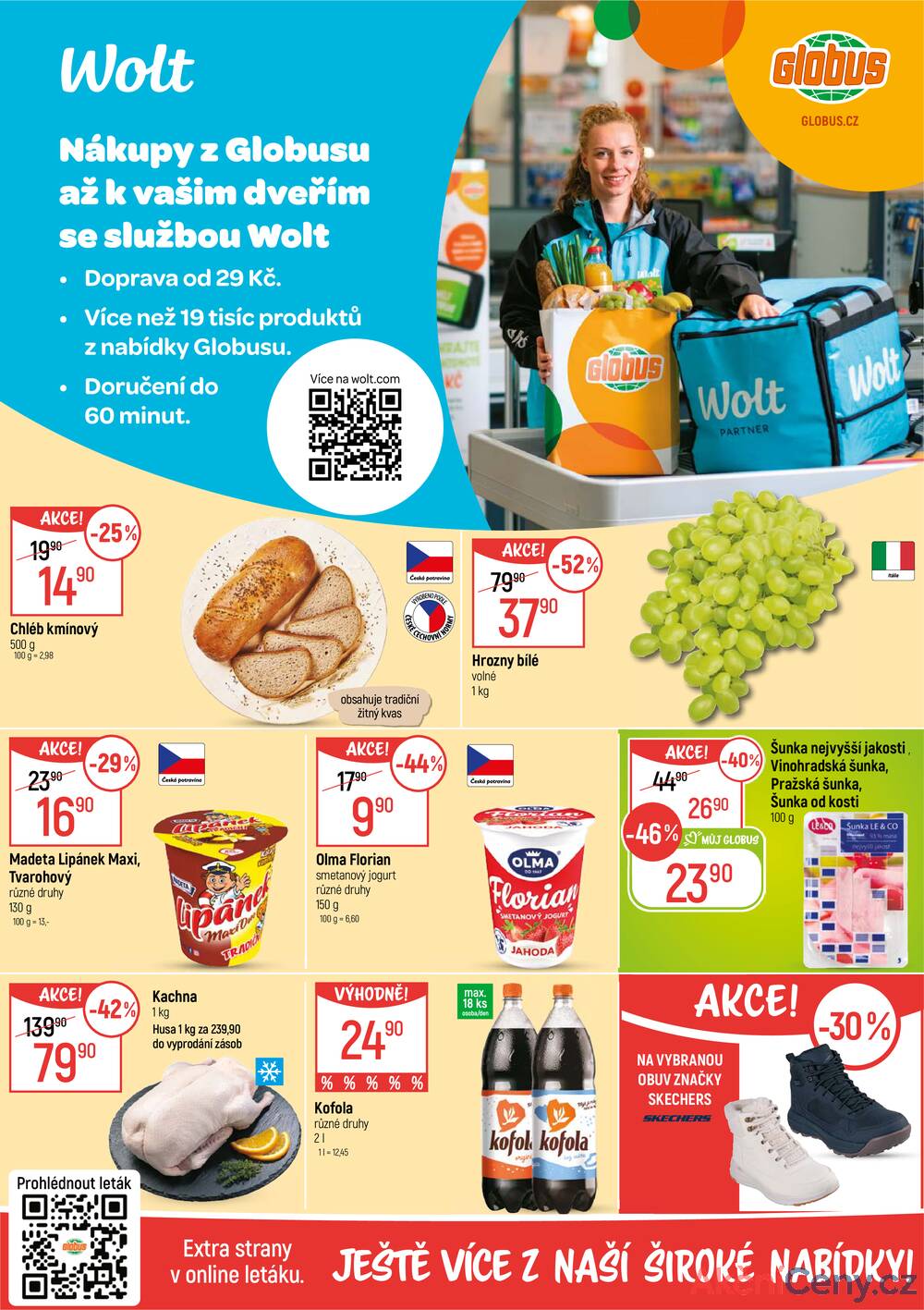 Leták Globus - Akční leták Globus 29.10. - 4.11.2025 - Globus České Budějovice - strana 2