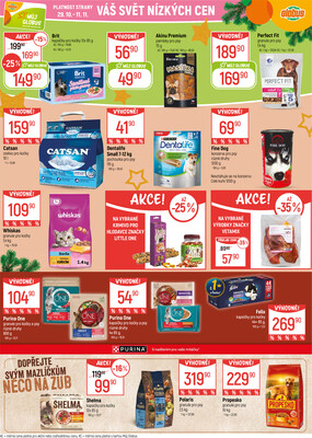 Akční leták Globus 29.10. - 4.11.2025 - Globus České Budějovice