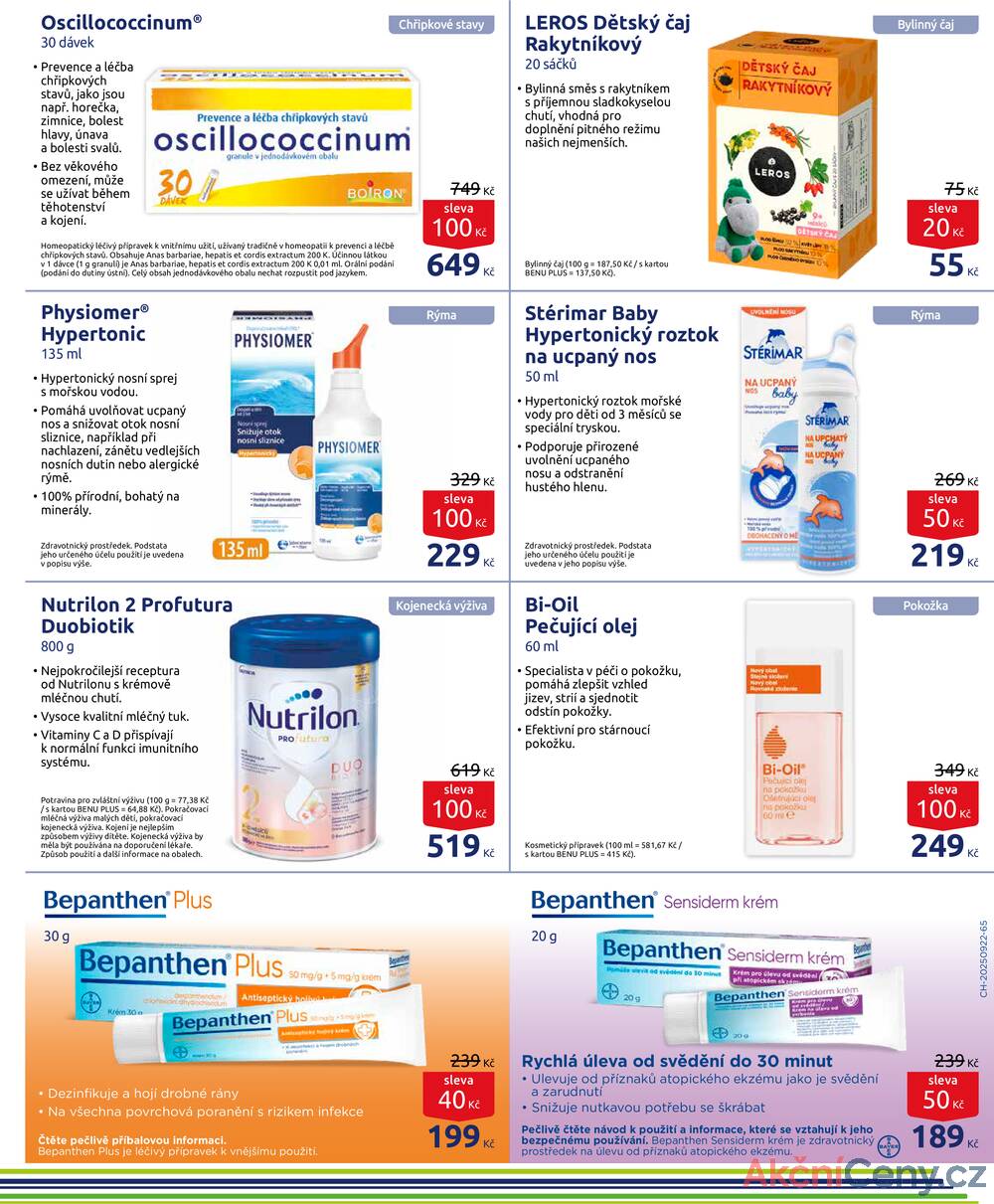 Leták BENU
platný do 30.11.2025 - strana 11