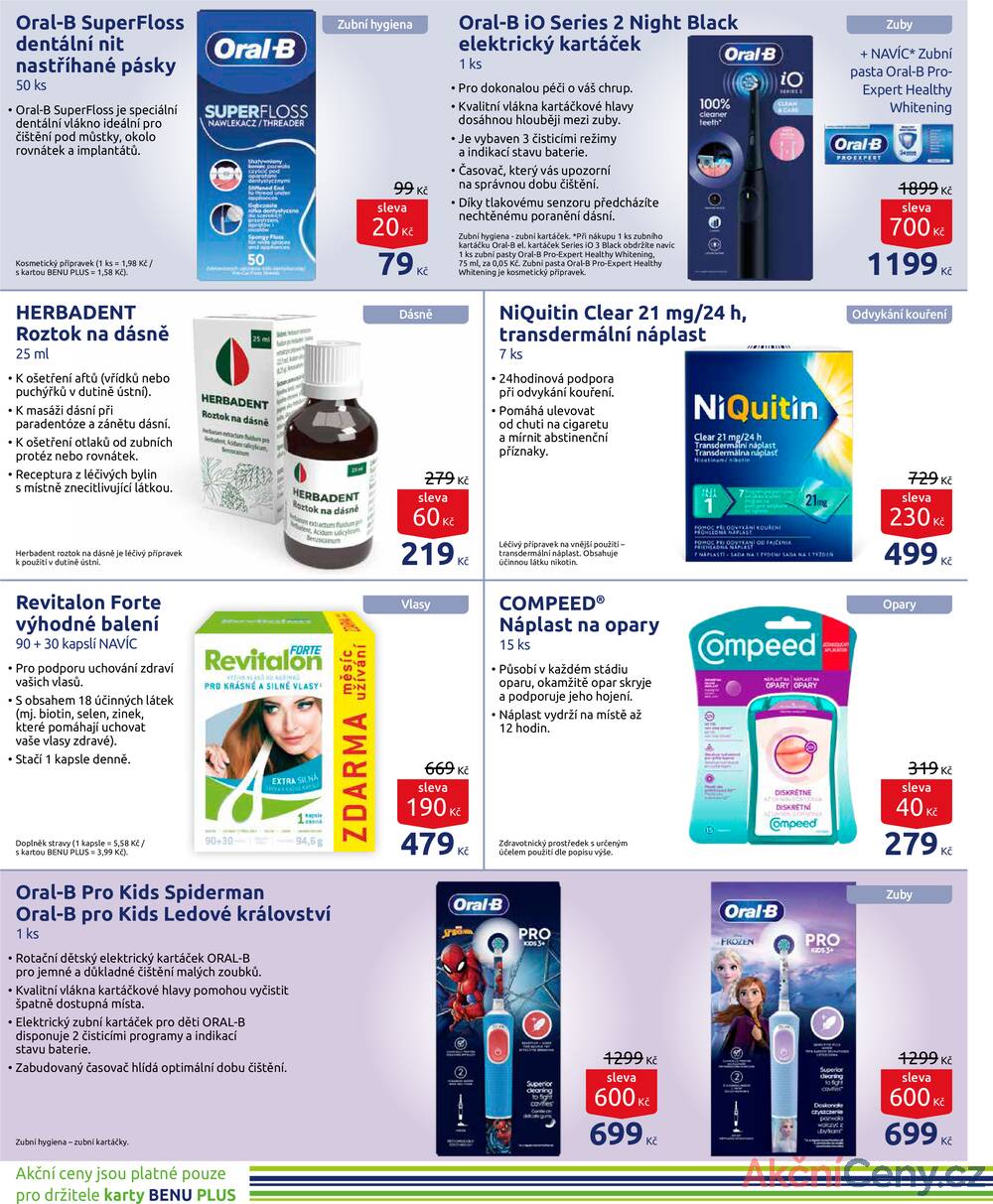 Leták BENU
platný do 30.11.2025 - strana 19