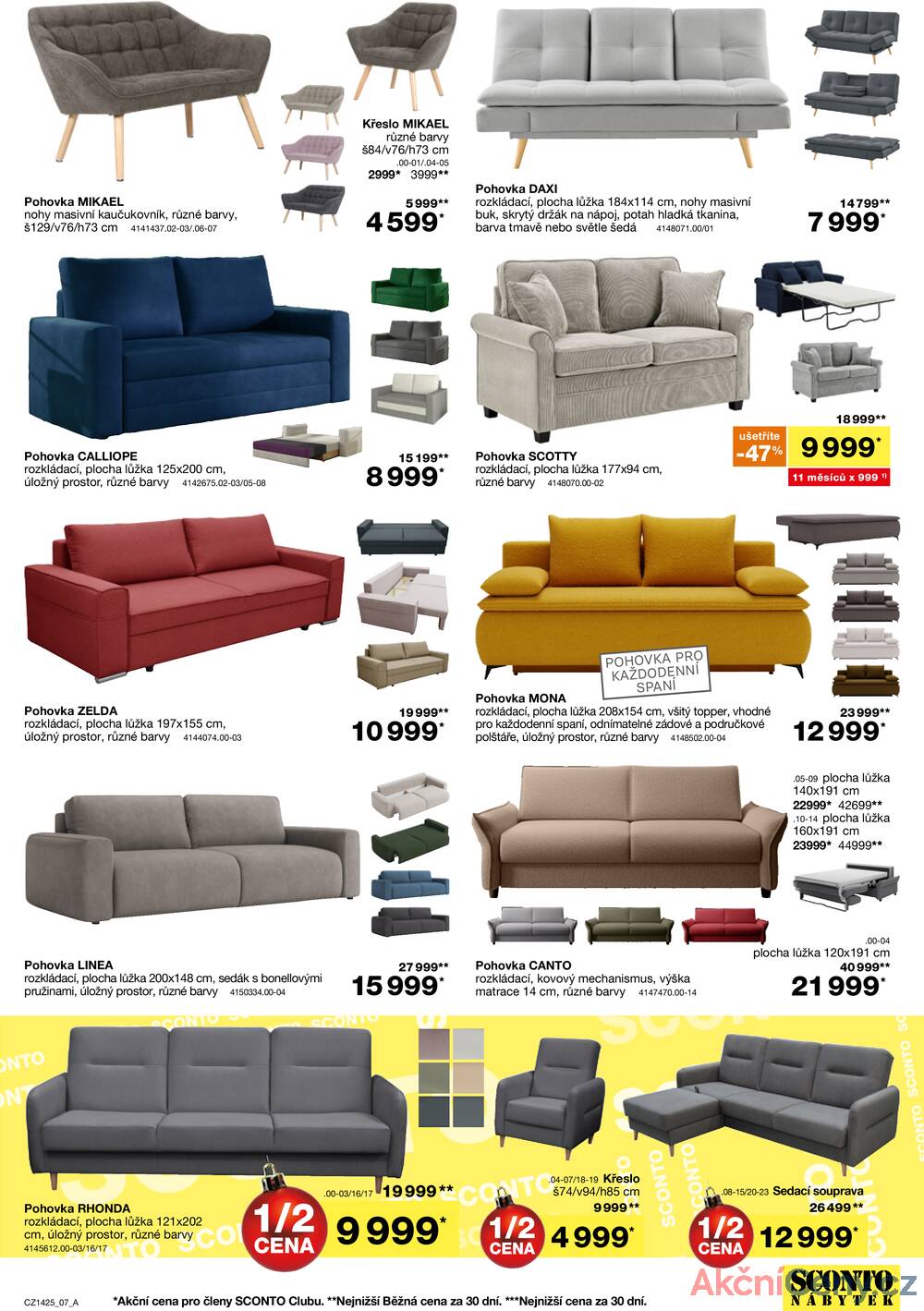 Leták SCONTO Nábytek
platný do 25.11.2025 - strana 7