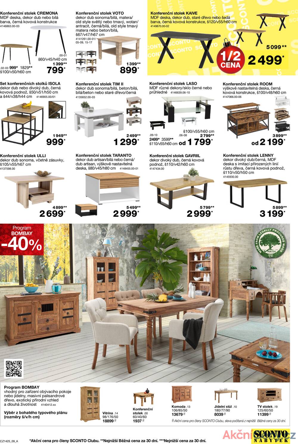 Leták SCONTO Nábytek
platný do 25.11.2025 - strana 9
