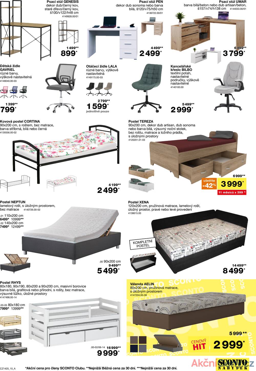 Leták SCONTO Nábytek
platný do 25.11.2025 - strana 15