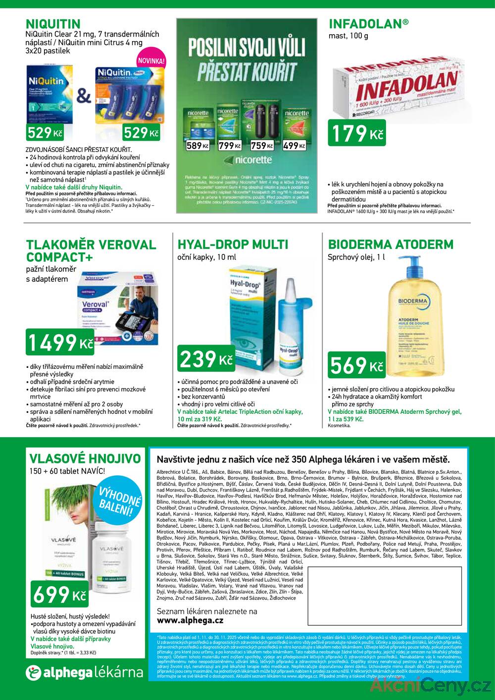 Leták Alphega Lékárna
platný do 30.11.2025 - strana 8