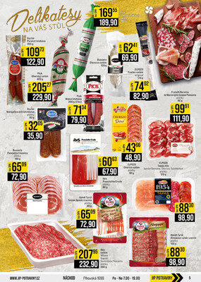 JIP Cash & Carry Brno, Praha, Ostrava, Jilemnice, Pardubice, Ostrava, Karlovy Vary, Olomouc a Zlín od 29.10. do 4.11.2025