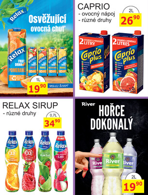 BENE Nápoje od 1.11. do 30.11.2025