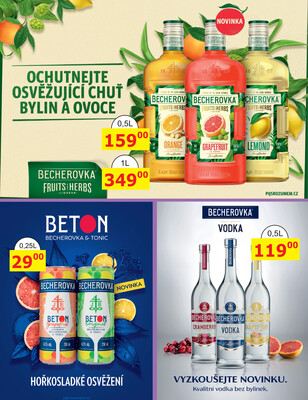 BENE Nápoje od 1.11. do 30.11.2025
