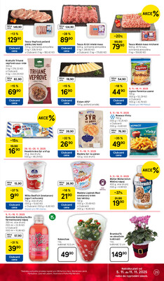 Tesco malé hypermarkety od 5.11. do 11.11.2025